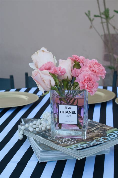 chanel table|chanel table decor.